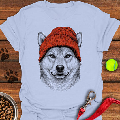 Shiba Beanie Light Blue