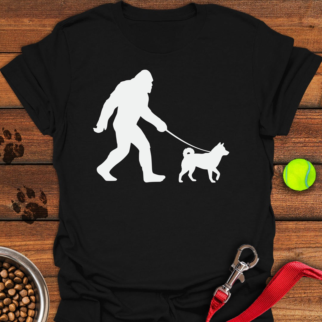 Shiba Inu Bigfoot Black