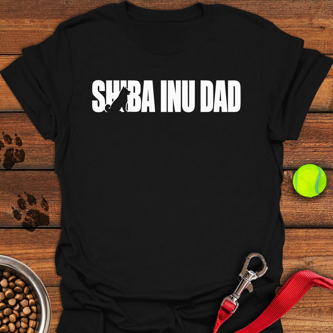 Shiba Inu Dad Black