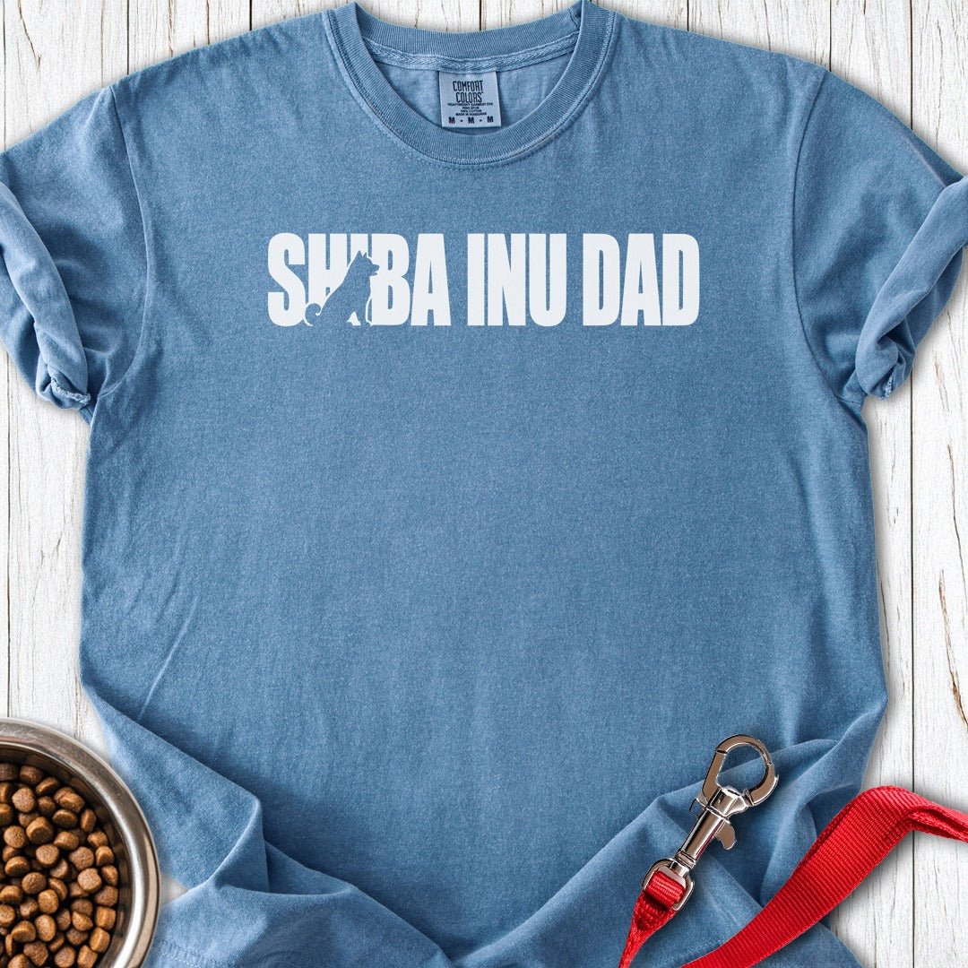 Shiba Inu Dad Premium Tee Blue Jean