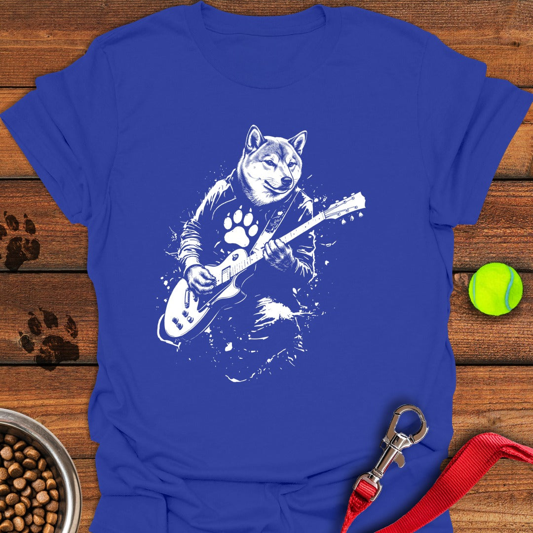Shiba Inu Guitar Royal
