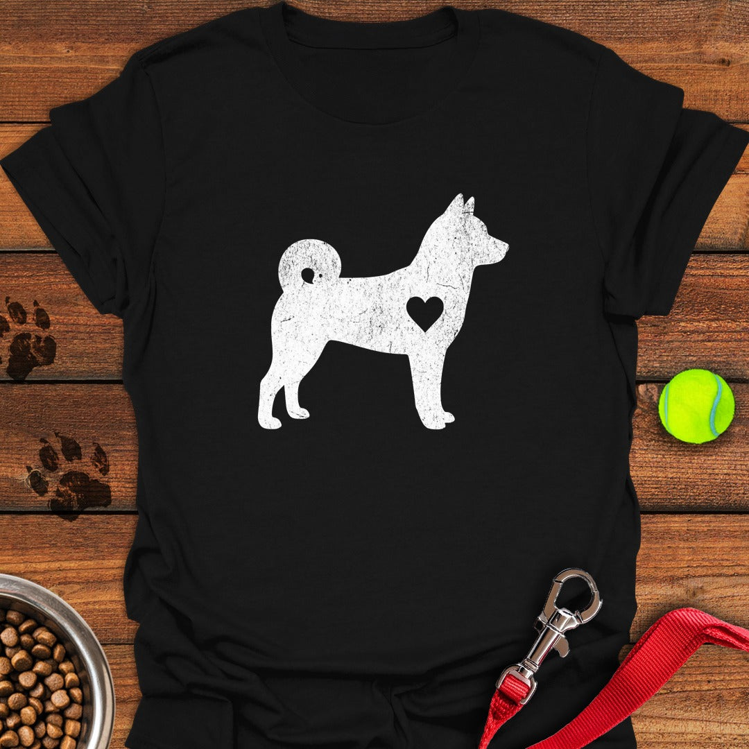 Shiba Inu Love Black
