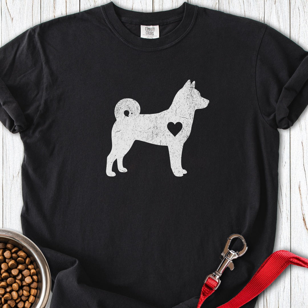 Shiba Inu Love Premium Tee Black