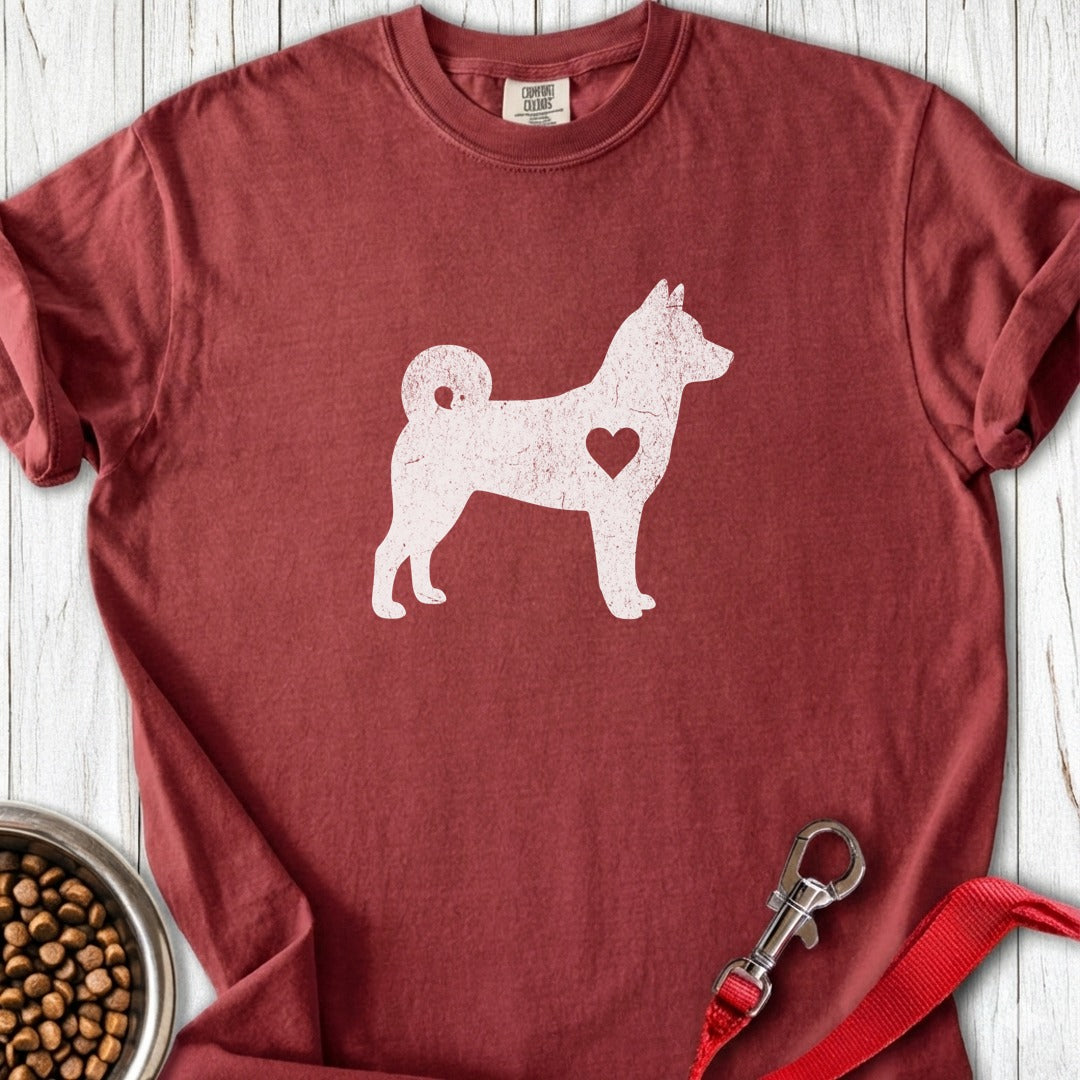 Shiba Inu Love Premium Tee Brick