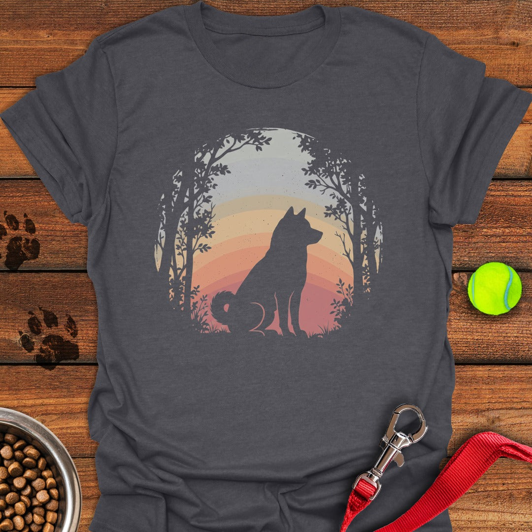 Shiba Inu Nature Dark Heather