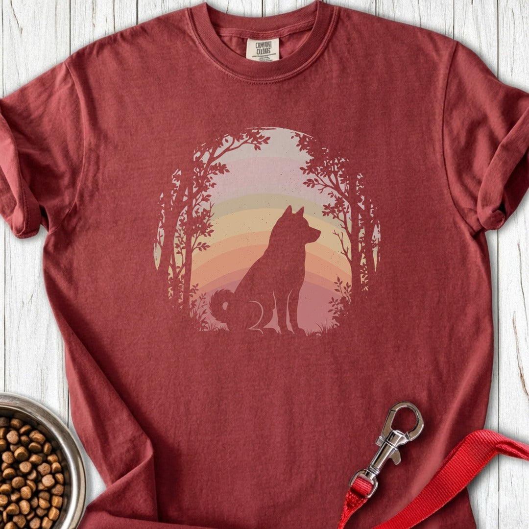 Shiba Inu Nature Premium Tee Brick