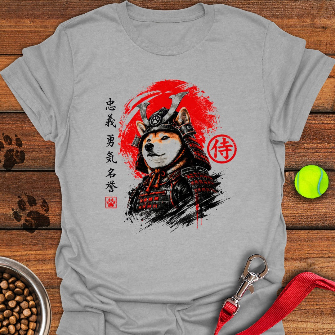 Shiba Inu Samurai Sport Grey