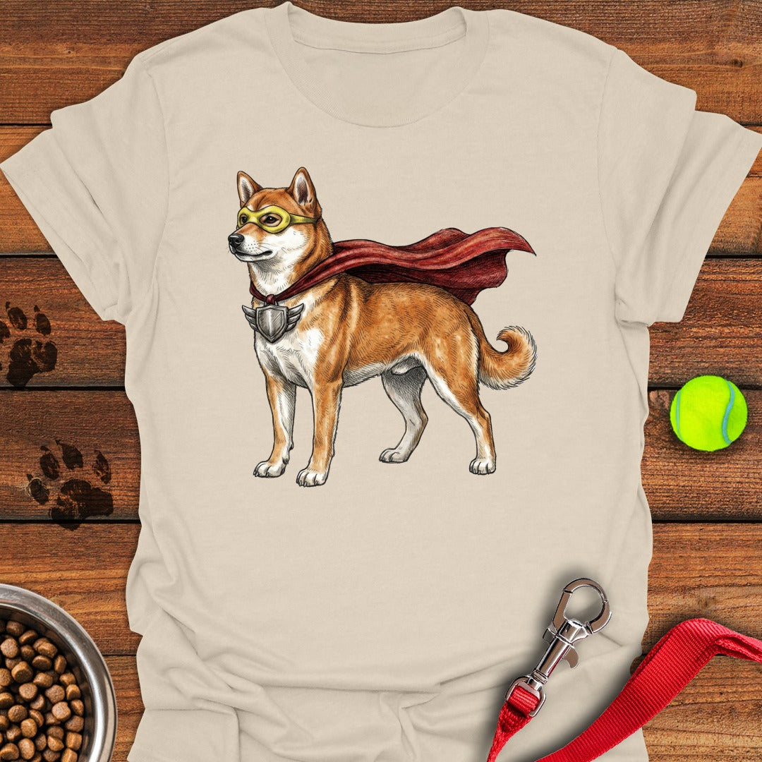 Shiba Inu Superhero Natural