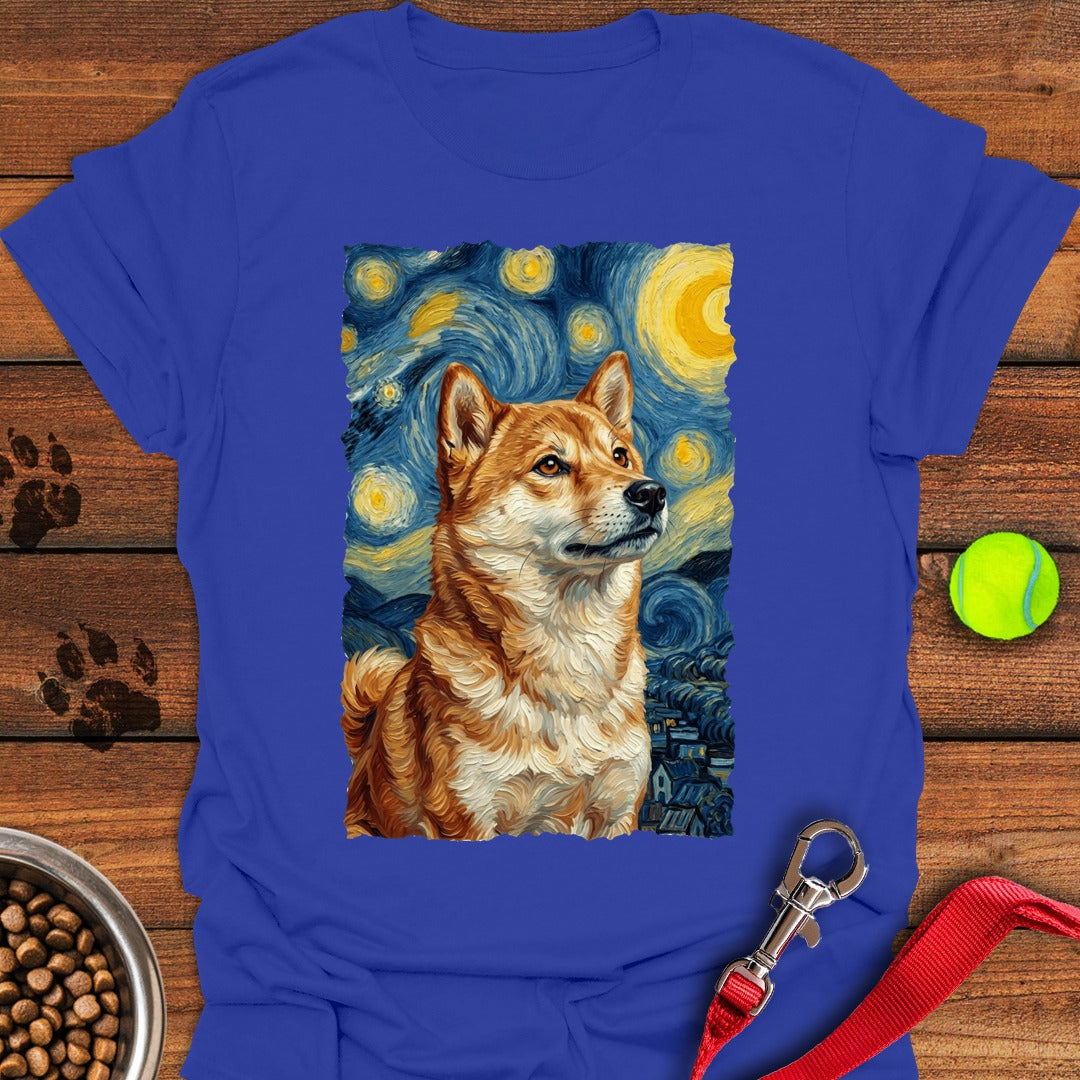 Shiba Inu Van Gogh Royal