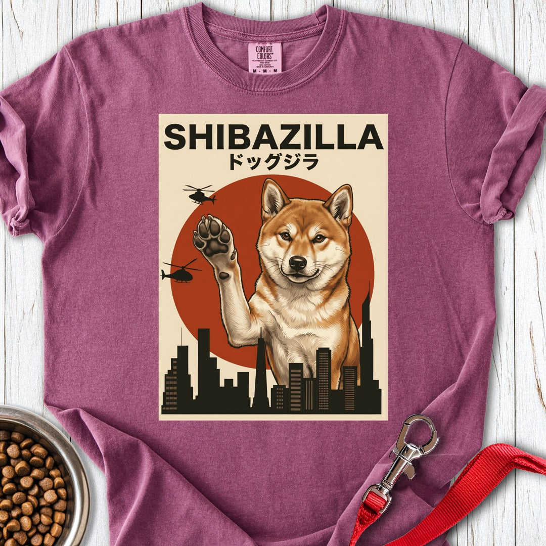 Shibazilla Premium Tee Berry