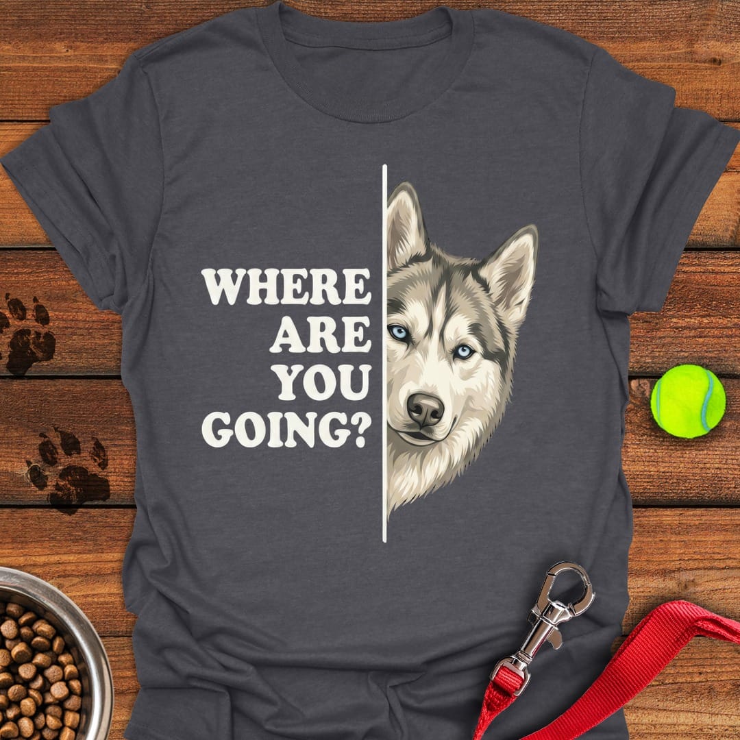 Siberian Husky Alert Dark Heather