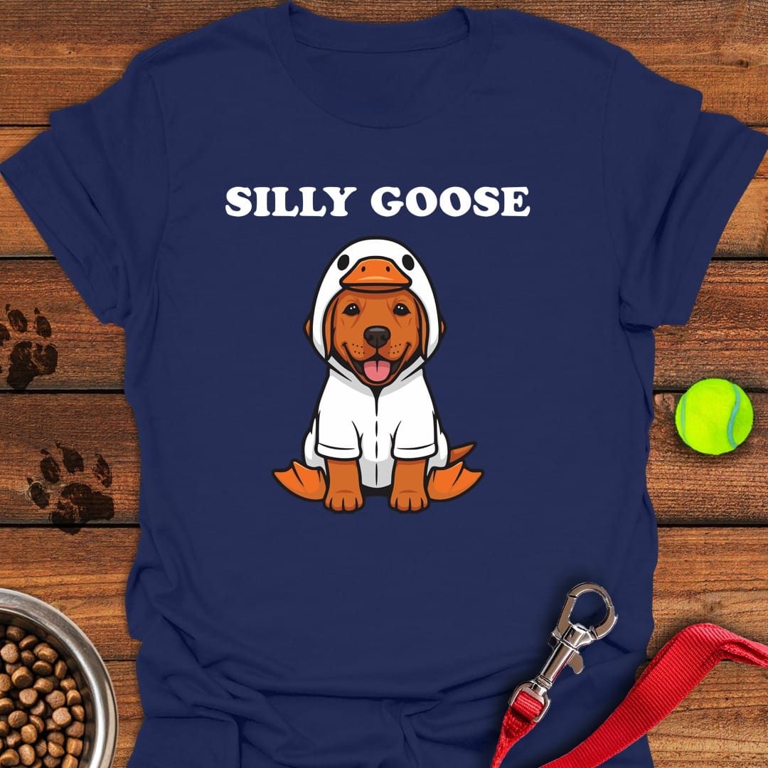 Silly Goose Fox Red Lab Navy
