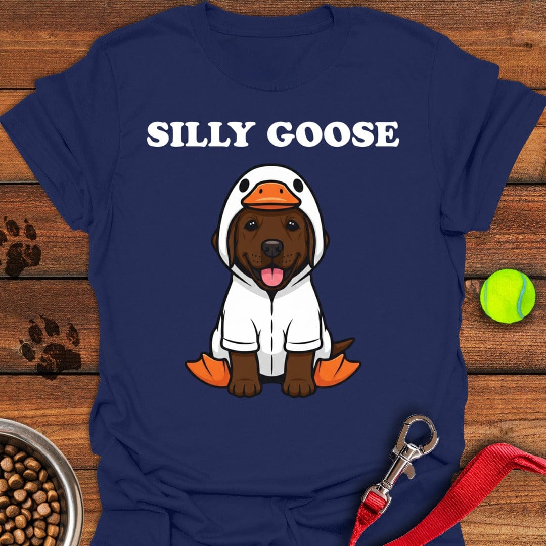 Silly Goose Labrador Navy