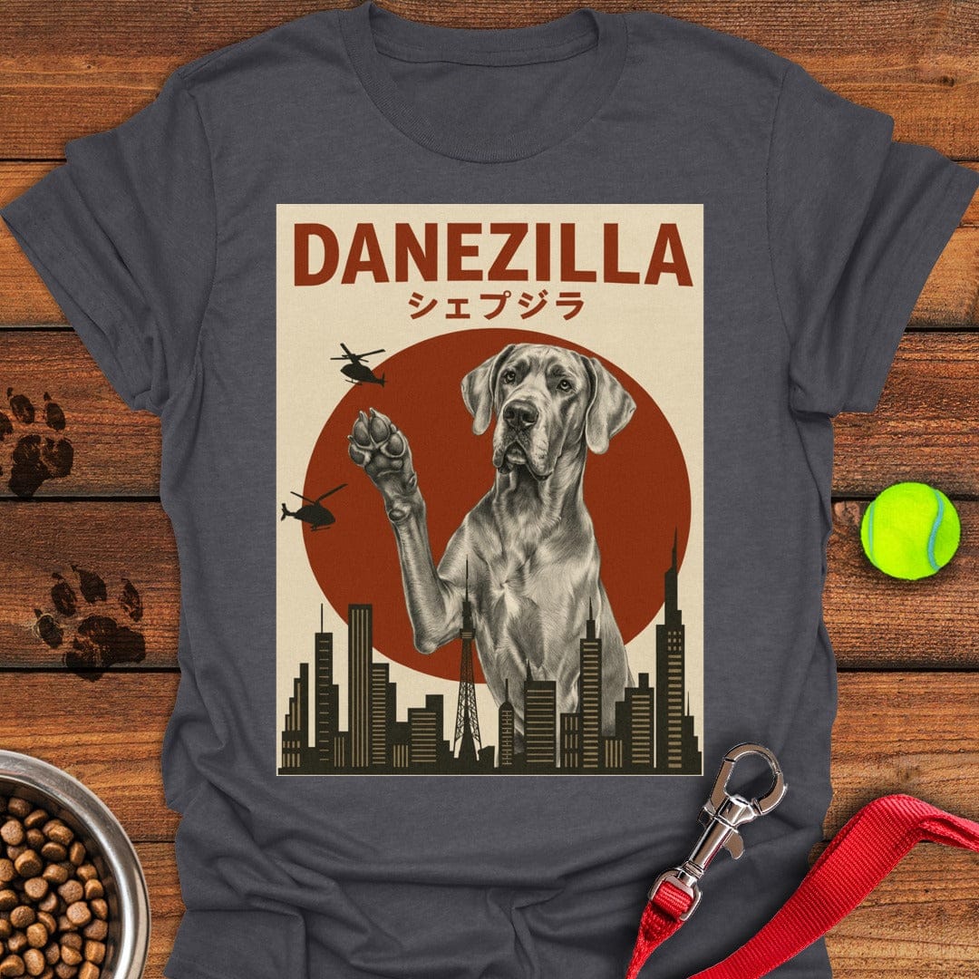 Silver Great Dane Danezilla Dark Heather