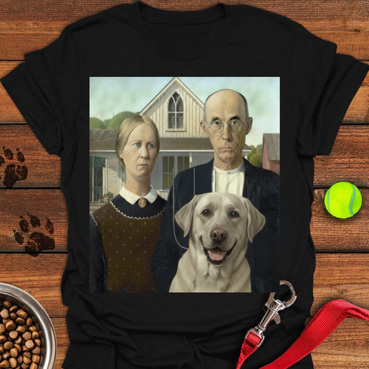 Silver Lab American Gothic Black