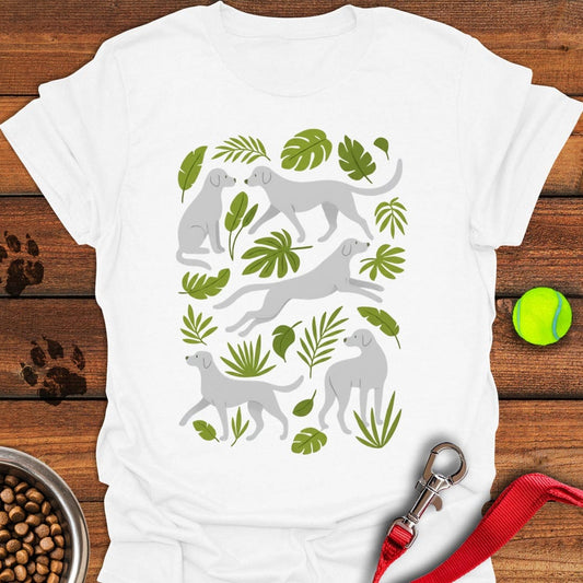 Silver Labs Boho White