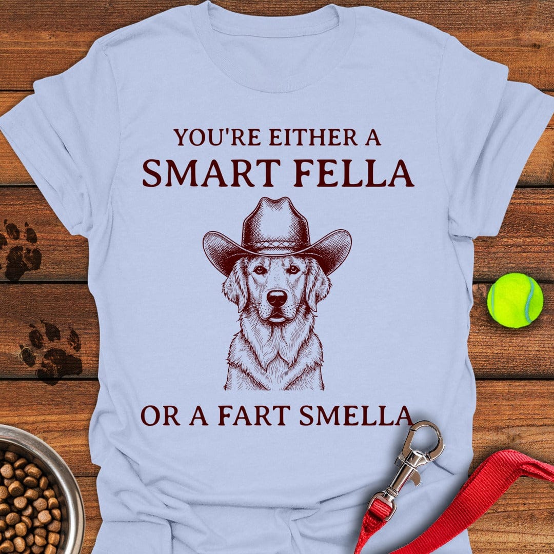 Smart Fella Golden Retriever Light Blue