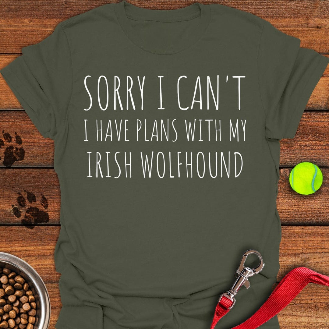Sorry Irish Wolfhound Military Green