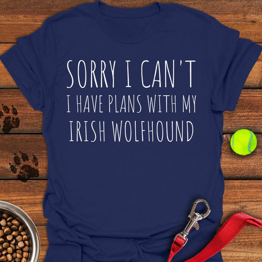 Sorry Irish Wolfhound Navy