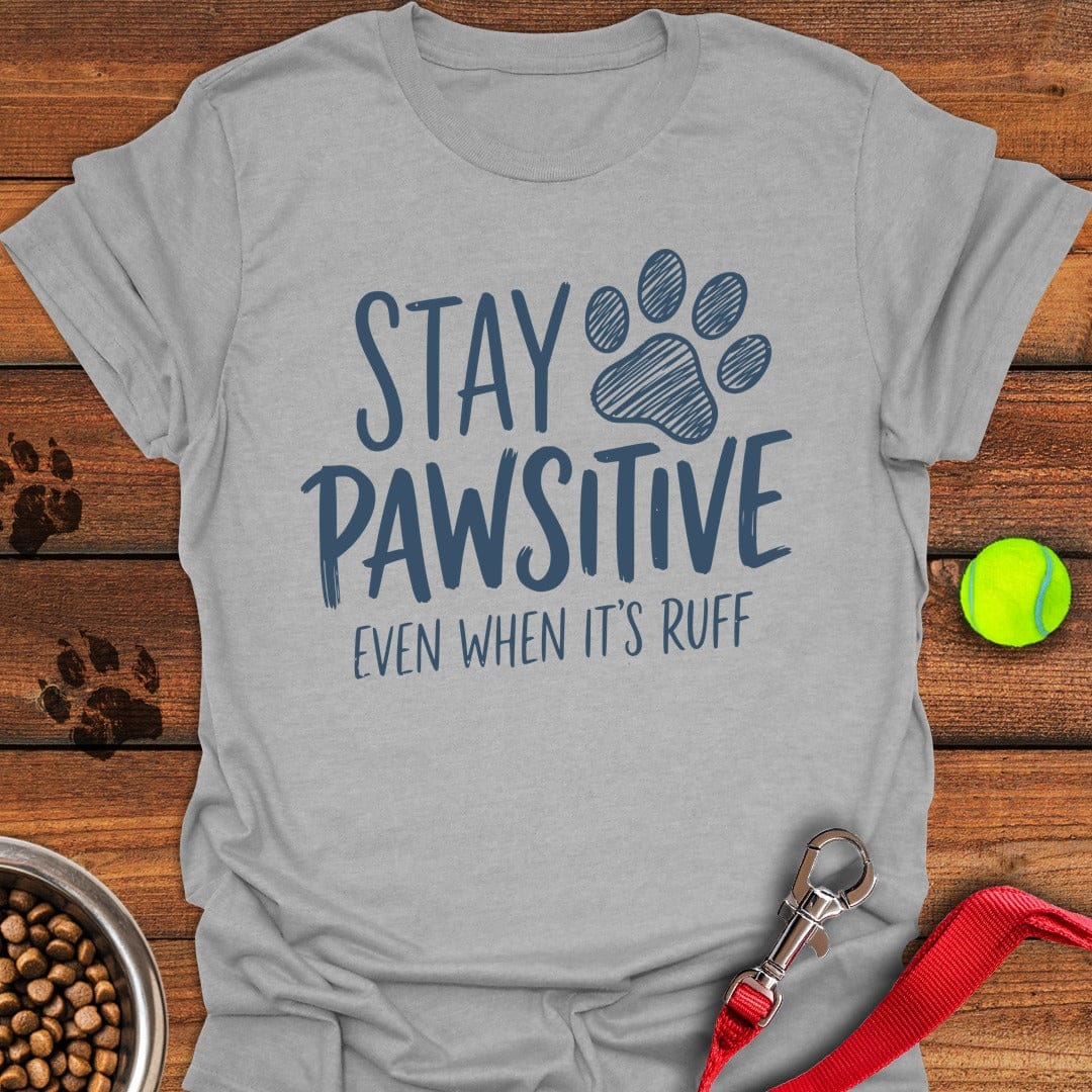 Stay Pawsitive Sport Grey