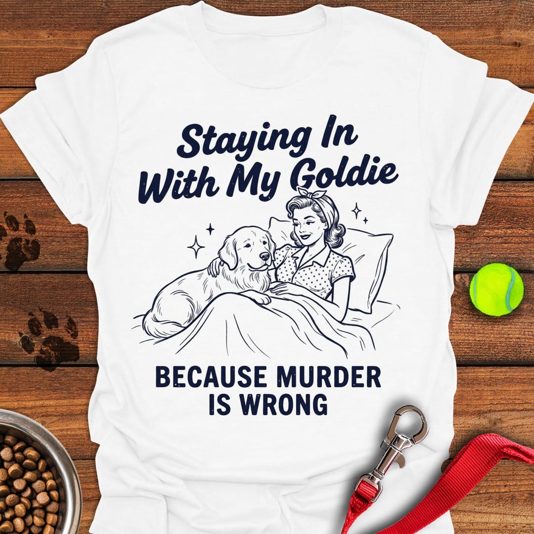 Staying In With My Goldie White