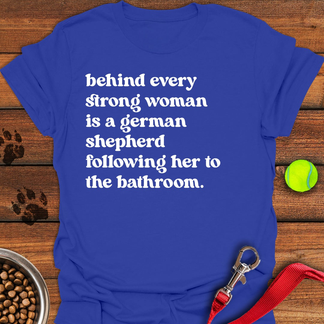 Strong German Shepherd Woman Royal