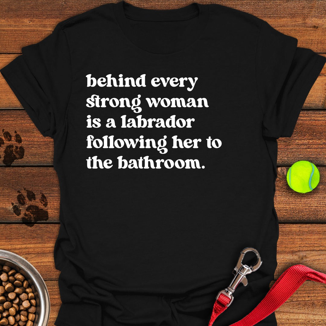 Strong Labrador Woman Black