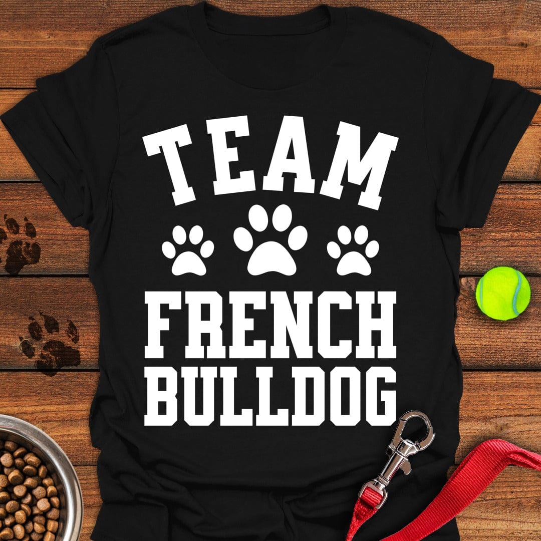 Team French Bulldog Black