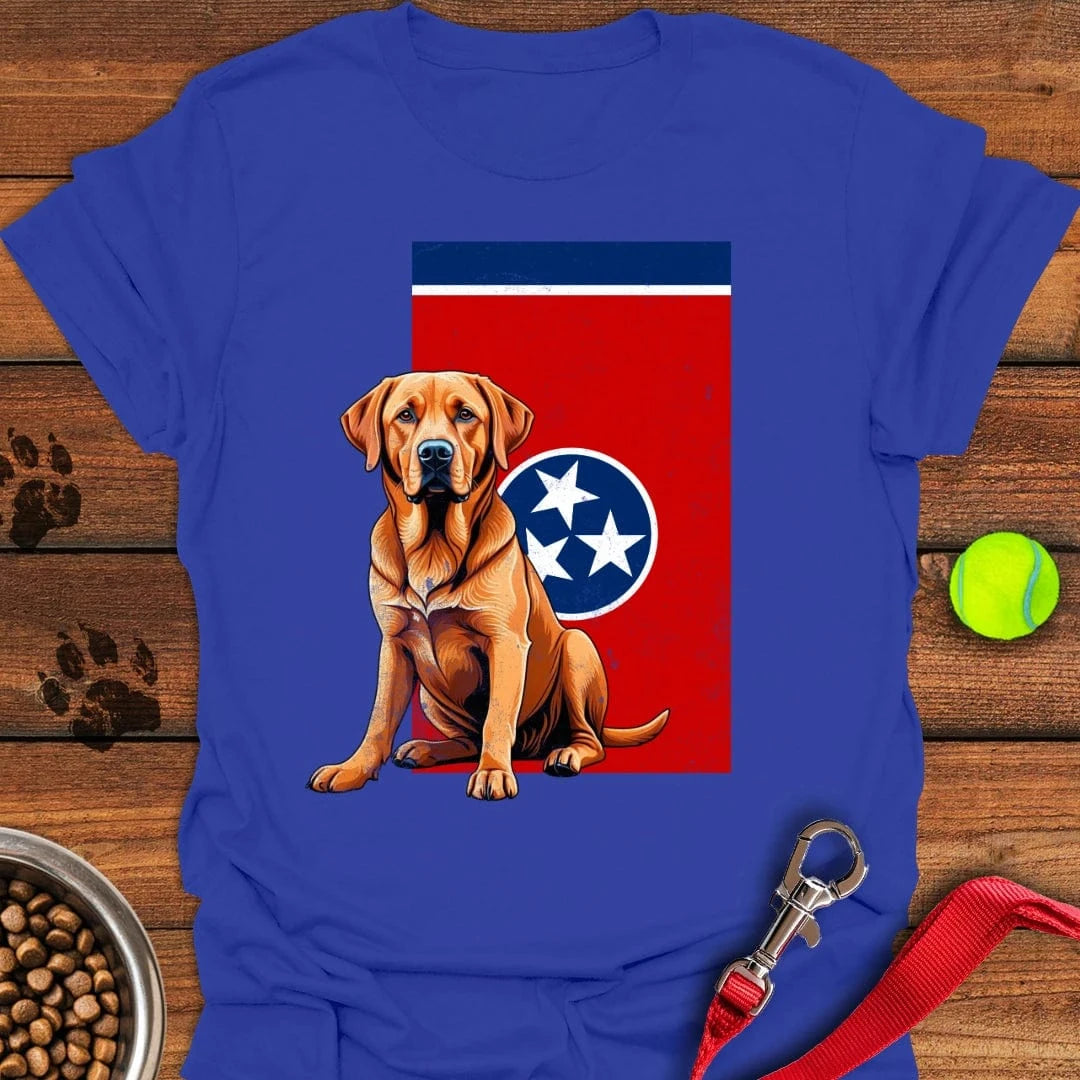 Tennessee Fox Red Labrador T-Shirt Royal
