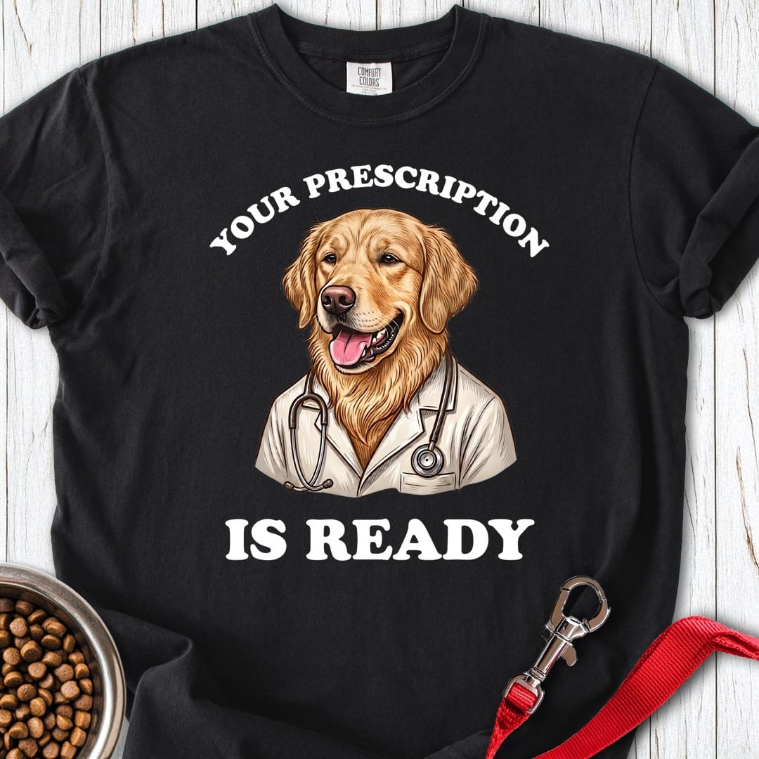 Therapy Golden Retriever Black