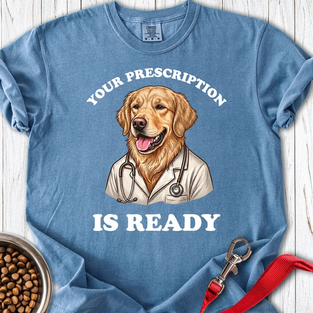 Therapy Golden Retriever Blue Jean