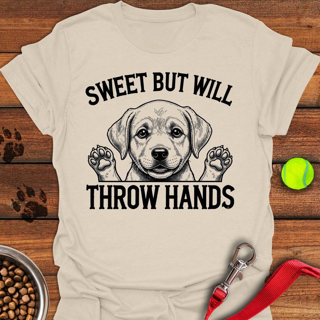 Throw Hands Labrador Natural