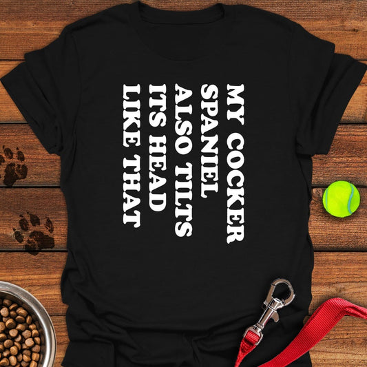 Tilt Cocker Spaniel Black