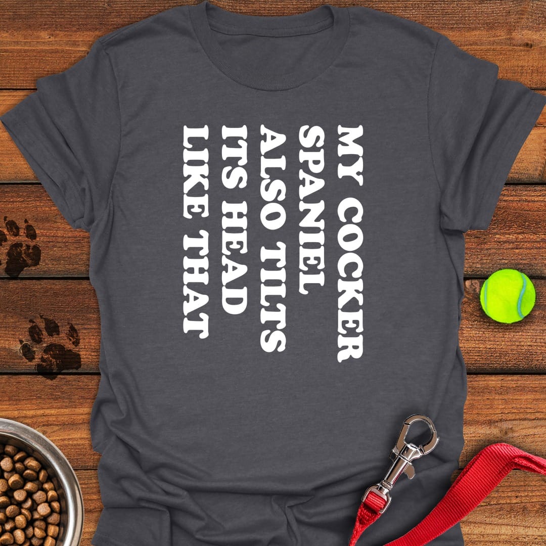 Tilt Cocker Spaniel Dark Heather