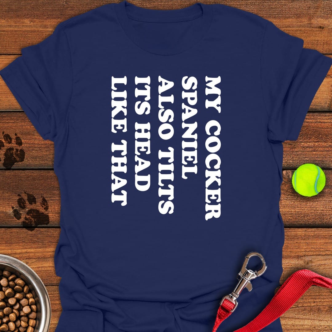 Tilt Cocker Spaniel Navy