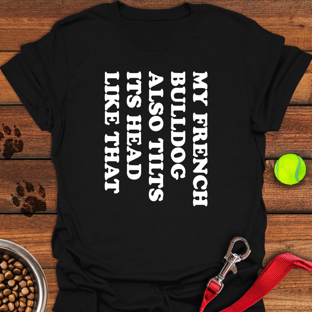 Tilt Head Frenchie Black