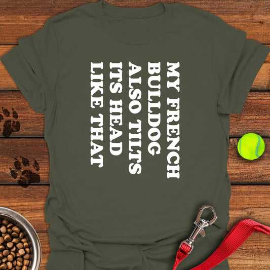 Tilt Head Frenchie Military Green