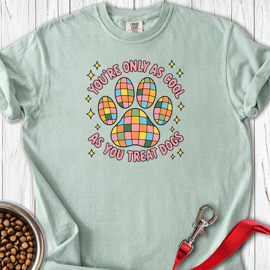 Treat Dogs Well Premium Tee Bay