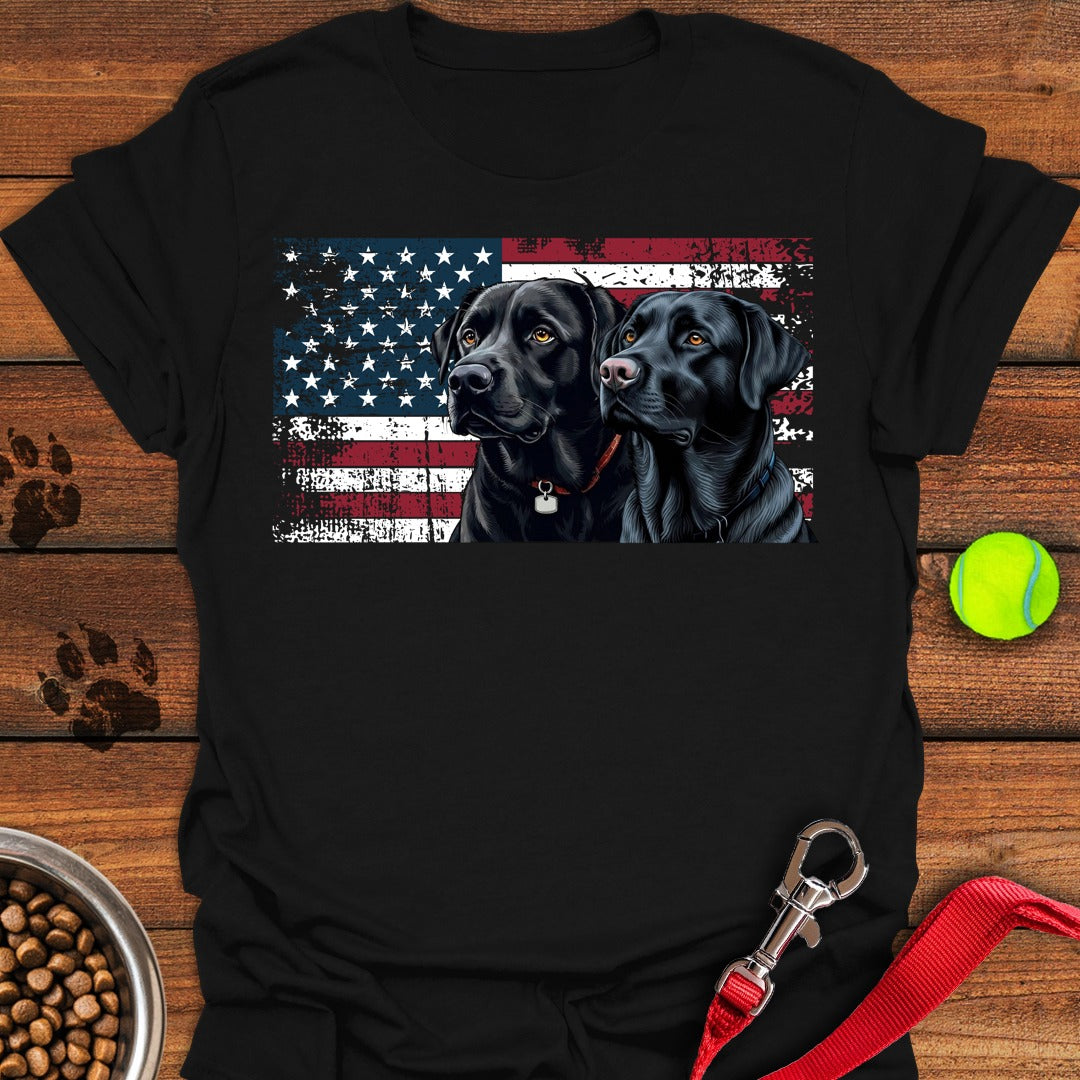 Two Black Labs USA Black