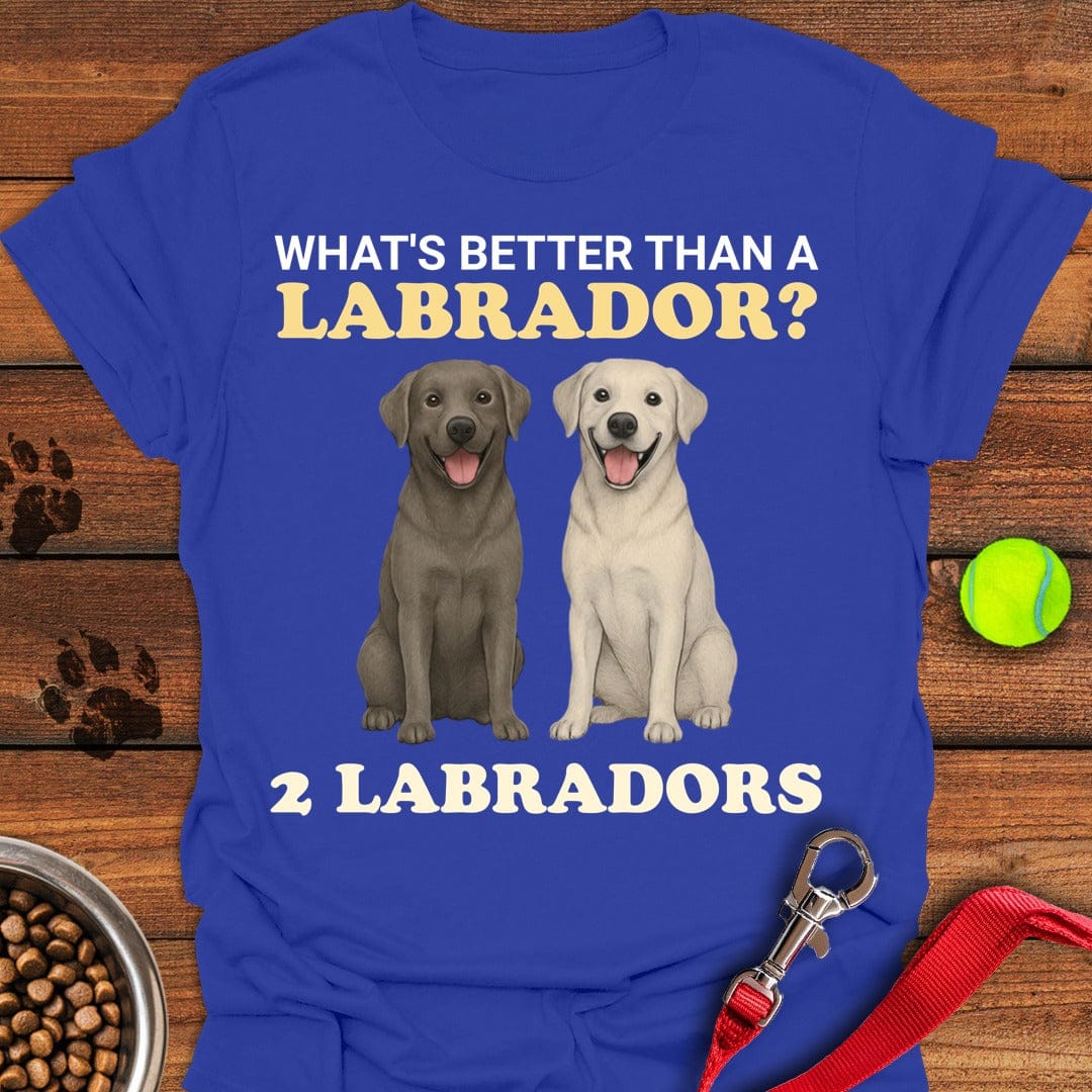 Two Silver Labs Royal