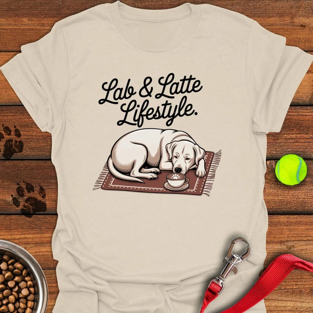 Lab & Latte Lifestyle T-Shirt Natural