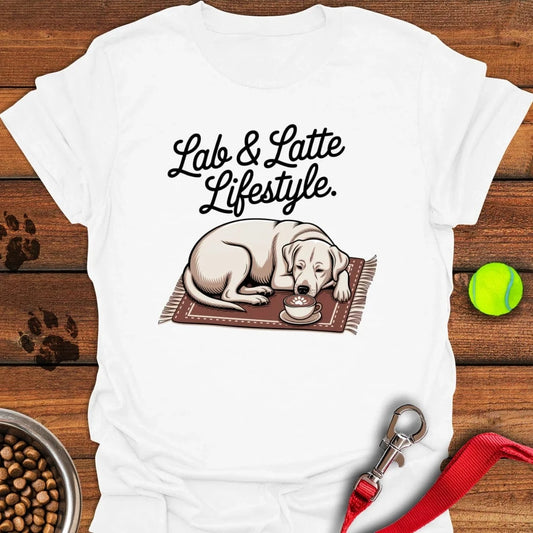 Lab & Latte Lifestyle T-Shirt White