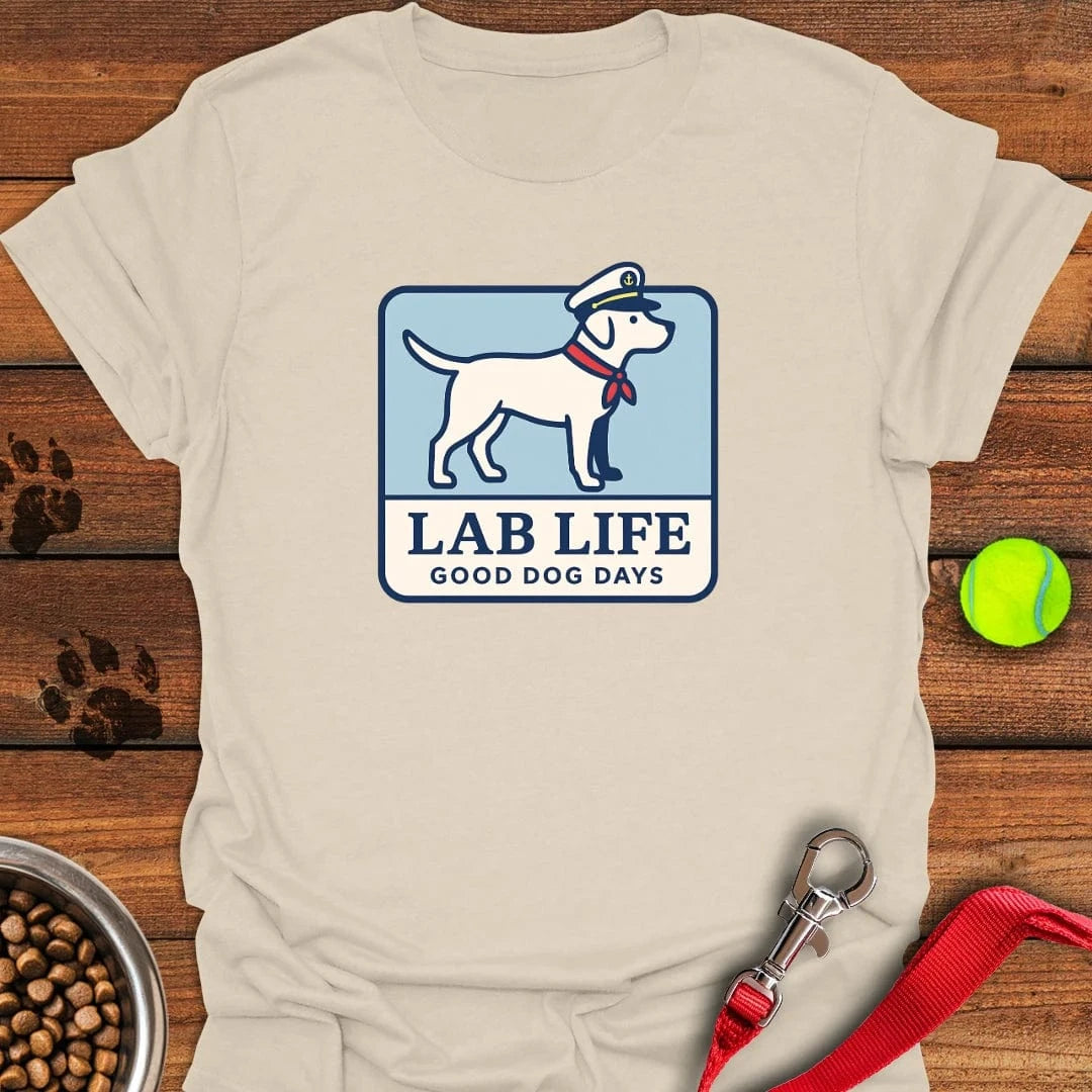 Lab Life Nautical T-Shirt Natural