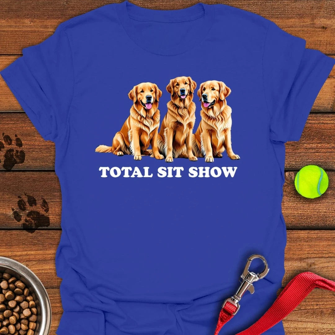 Golden Retriever Sit Show T-Shirt