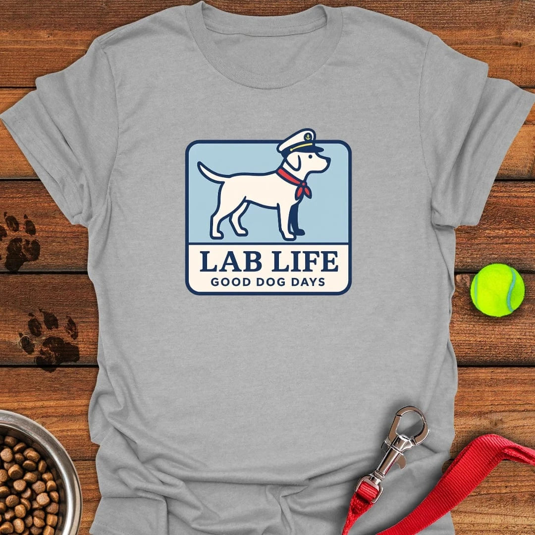 Lab Life Nautical T-Shirt Sport Grey