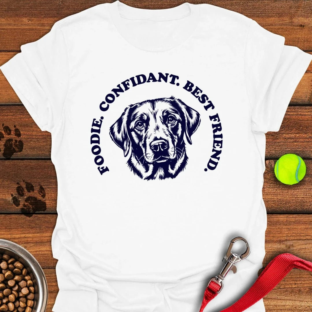 Labrador Best Friend T-Shirt White