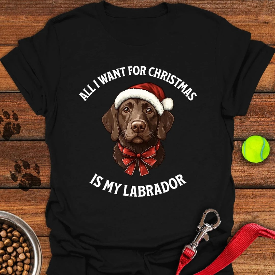Funny Labrador Christmas Labrador Black