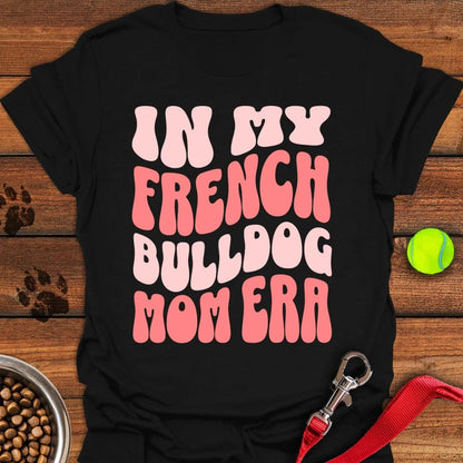 French Bulldog Mom T-Shirt Black