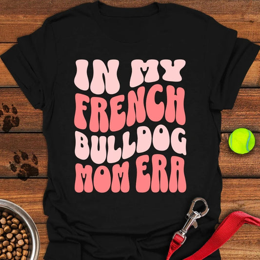 French Bulldog Mom T-Shirt Black