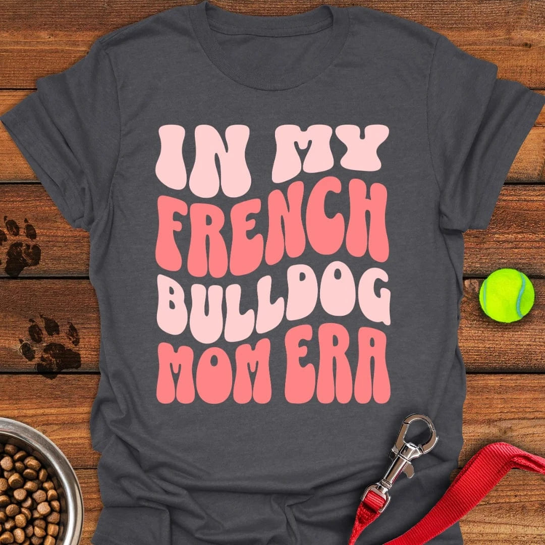 French Bulldog Mom T-Shirt Dark Heather